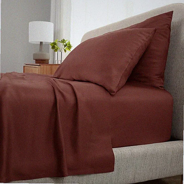 Cariloha Aloha Soft 4-Piece Sheet Set | Maroon Split King, Sunset
