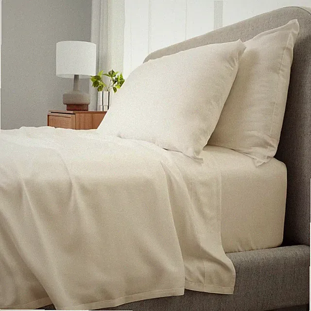 Cariloha Aloha Soft 4-Piece Sheet Set | Natural | King | Made from 100% Viscose