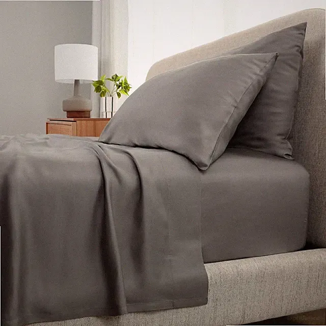 Cariloha Aloha Soft 4-Piece Sheet Set | Shade Gray | Queen | Made from 100 Vi...