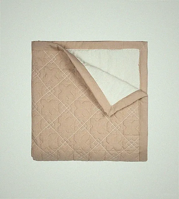 Cariloha Baby Bamboo Percale Quilt - Stripes Stone