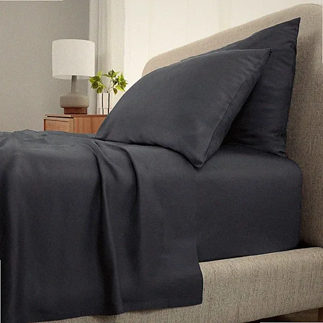 Cariloha Bamboo Viscose King Sheet Set 4-Piece 16in Deep Pocket Cape Blue