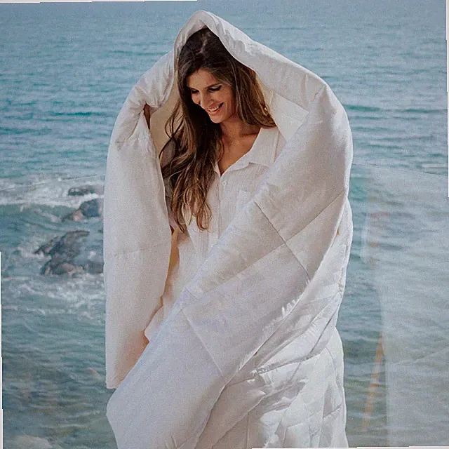 Cariloha Mid-Loft Bamboo Duvet Comforter - King/ Cal King