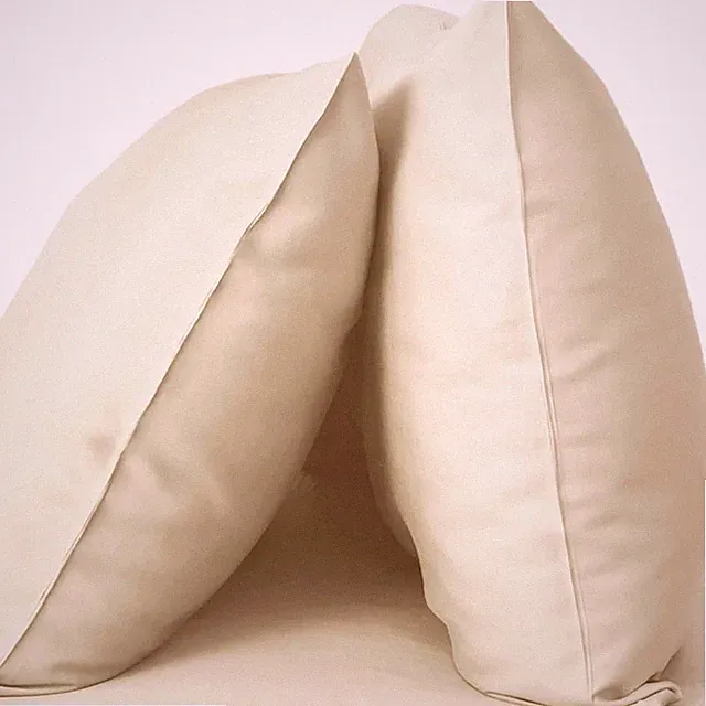 Resort 2-Piece Sateen Pillowcase Set | Coconut Milk | Standard | Viscose Mate...