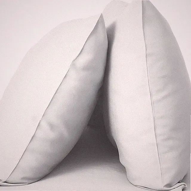Resort 2-Piece Sateen Pillowcase Set | White | Standard | Viscose Material |...
